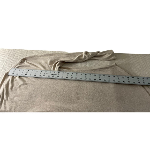 Lane Bryant‎ Beige Open Front Cardigan Plus Size 14/16 Lightweight Rayon Blend - Picture 5 of 10